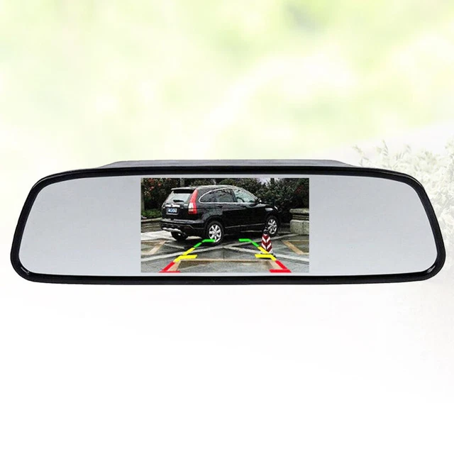 Auto Rückfahrkamera Drahtloser Monitor Rückfahrmonitor Auto Dvr Kamera Black