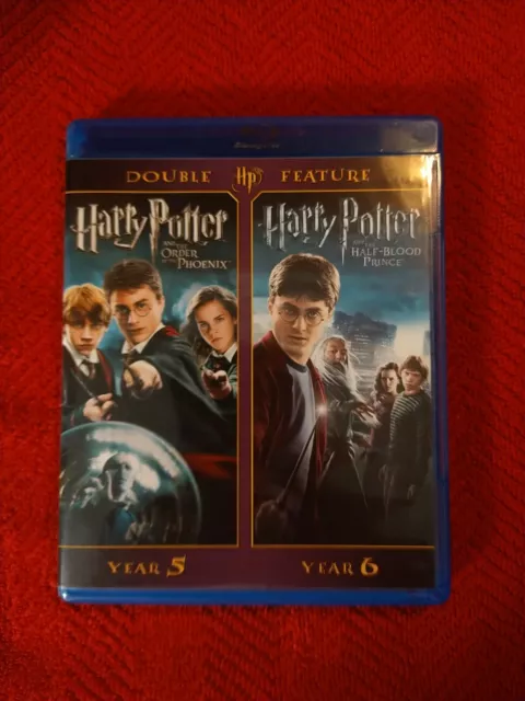 Harry Potter Year 5 And 6 Blu Ray 2012 2 Disc Set Double Feature 4