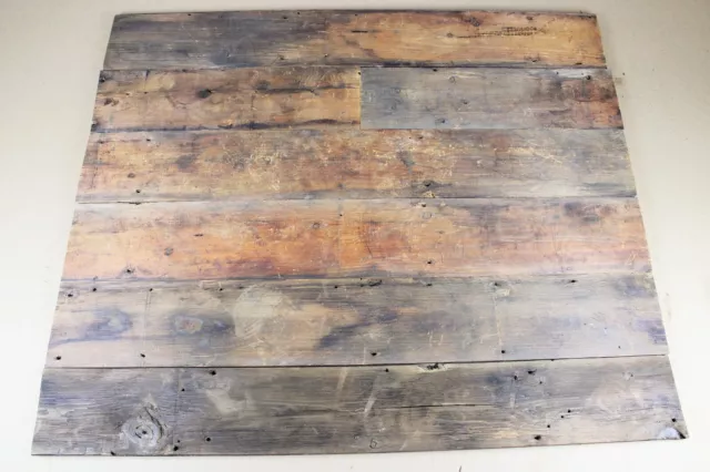 6 Pack 48" Rustic Flamed  Barn Wood  Authentic Reclaimed Shiplap Barnwood  #1135