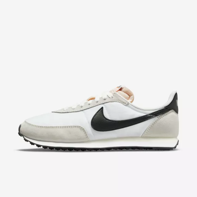 Nike Waffle Trainer 2 [DH1349-100] Men Casual Shoes White / Black-Sail