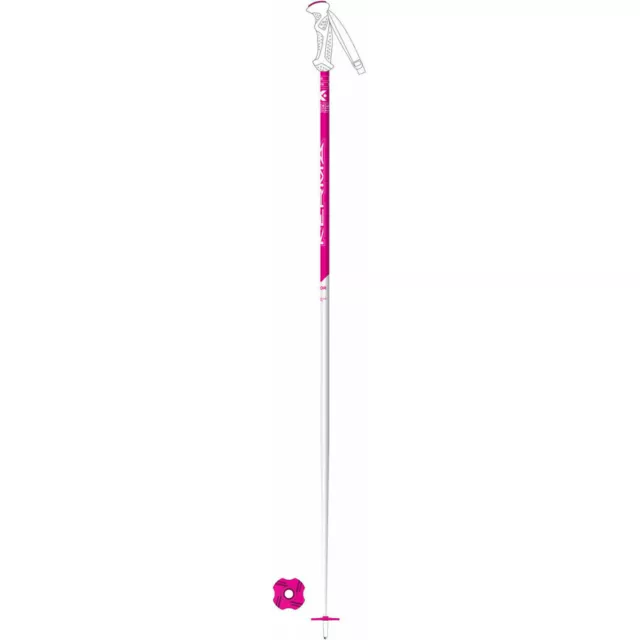 Batons De Ski Vector Team Girl