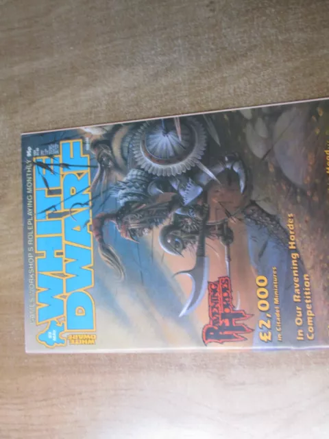White Dwarf Mag Magazine Rpg Vgc Tsr Merp Gurp Ad&D Dungeon Dragon Gdw Issue 89