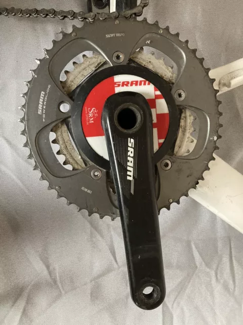srm power meter sram carbon with 172.5 & 177.5 cranks included