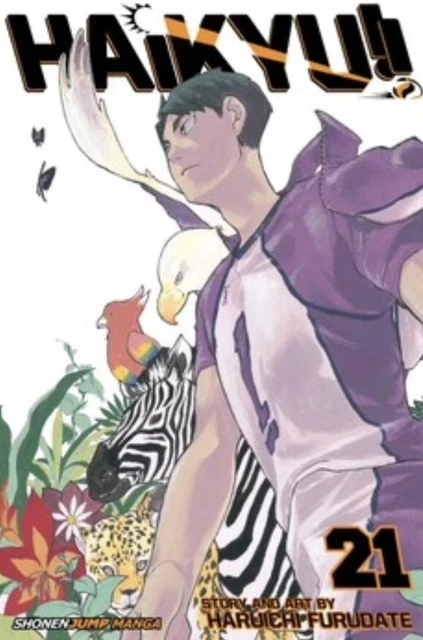 Haikyu!! Manga Band 21 - Englisch - Brandneu