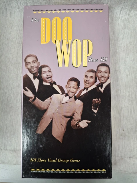 THE DOO WOP III Box CD Set 4 Discs Jewel Cases Booklet Complete 101 ...