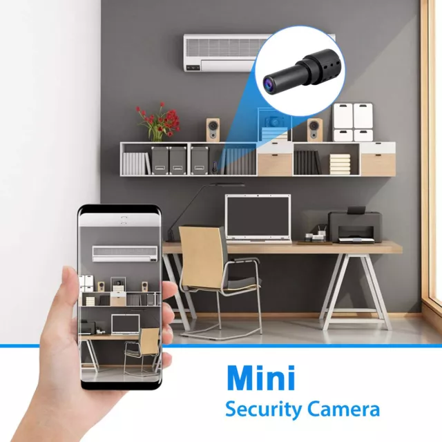 Mini Spy Camera WiFi HD 1080P Hidden IP Night Vision Camcorder Home Security Cam 2