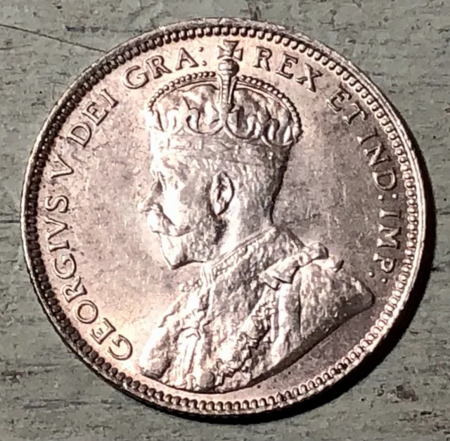 1912 Canada Newfoundland (20 Cents Silver Coin) KM# 15 L - Super Nice Condition