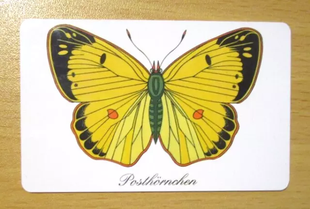 Telefonkarte PD 13 von 98 Wert 12 DM Schmetterling das Posthörnchen