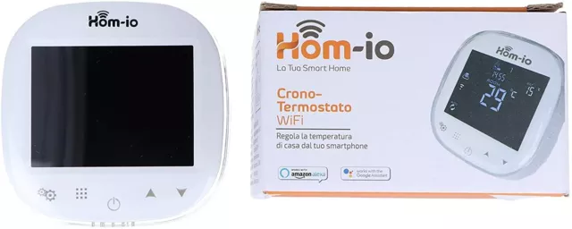 HOM-IO Thermostat Programmable Numérique Smart Wifi pour Chaudière Et La Gaz