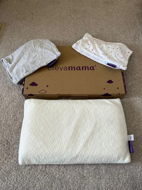 Almohada para niños pequeños Clevamamama ClevaMama - transpirable y antialérgica