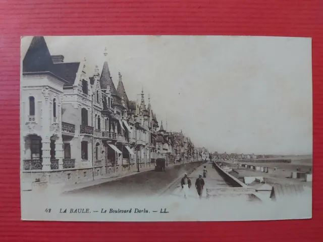 Carte Postale CPA - La Baule Boulevard Darlu