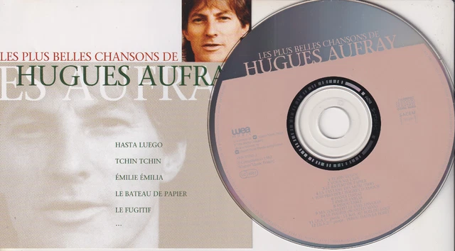 HUGUES AUFRAY LES Plus Belles Chansons De CD 12 chansons Best of French