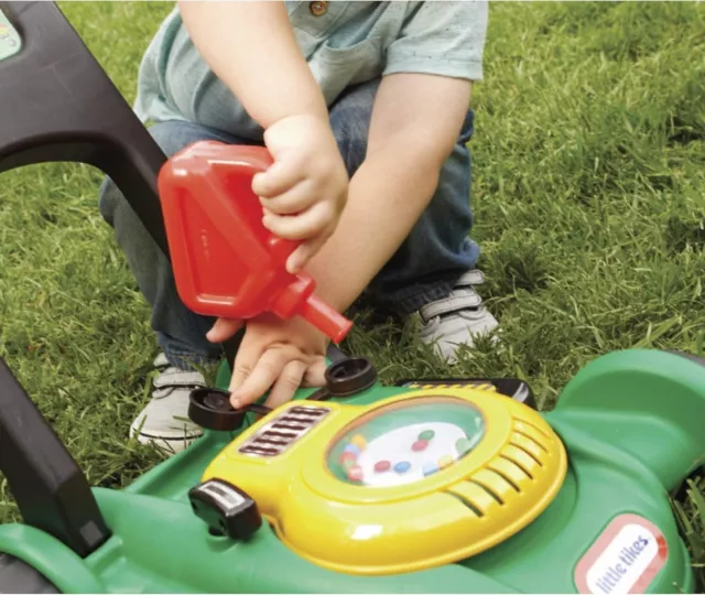 Little Tikes Gas 'N Go Mower Realistic Lawn Mower kids toy Outdoor Garden Play - 3