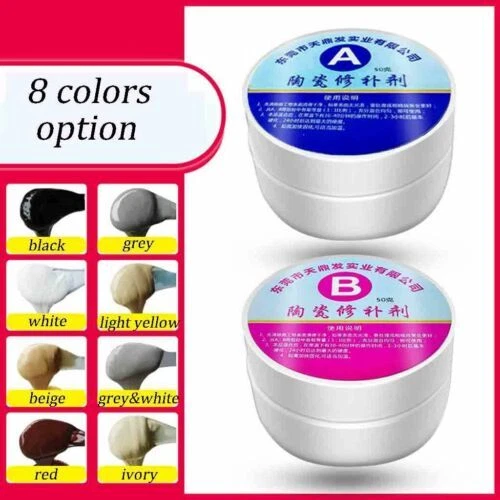 Ceramic Paste Floor Tile Adhesive Tile Repair Agent Tub Porcelain Repair Kit