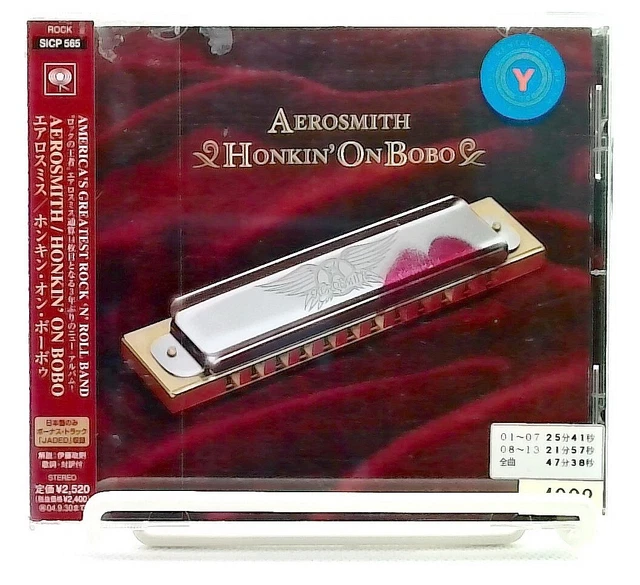 Aerosmith Honkin' On Bobo 限定ハーモニカ付き AEROSMITH HONKIN' ON