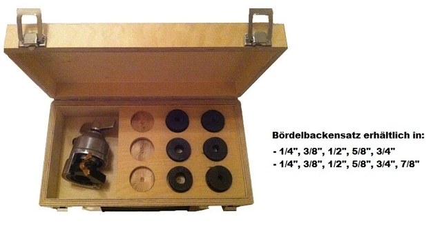 Cloche de bourse en lot dans une valise en bois douane