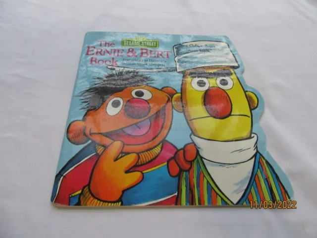 VTG. PB 1977 The Ernie & Bert Book Featuring Jim Henson S Sesame Street ...
