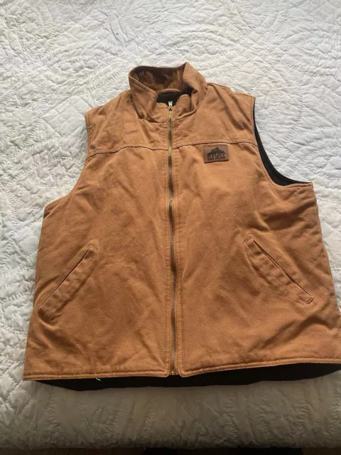 OLD MILL CANVAS Jacket Men s Size L Thinsulate Insulation Work Farm Trucker Coat 31.99 PicClick