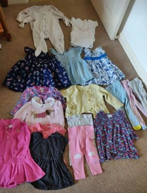 Collant bambino vestiti 6-9 mesi pacchetto prossimo Zara Ralph Lauren abito da festa