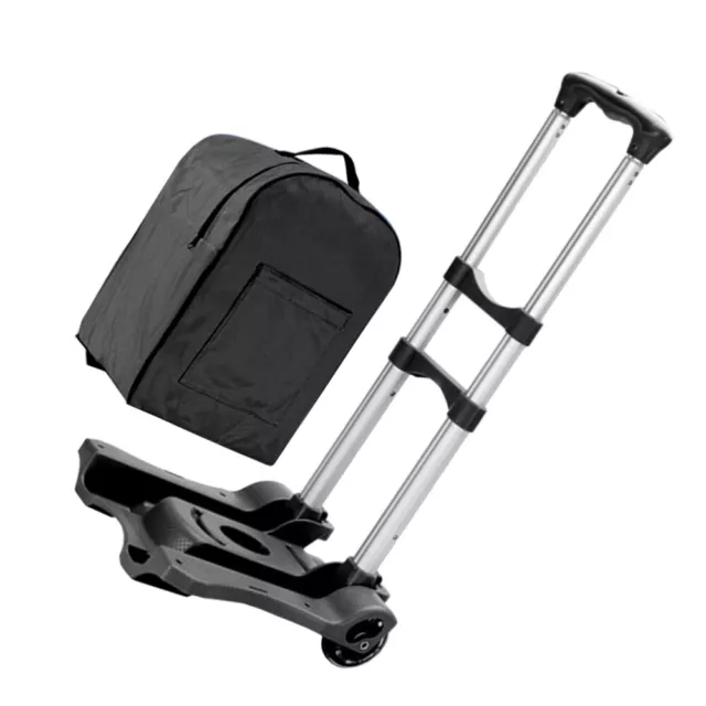 Aluminiumlegierung Wagen Einkaufen Tragbarer Trolley Sackkarre Aus