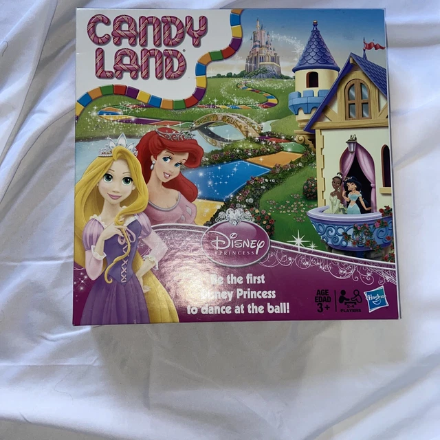 DISNEY PRINCESS CANDY Land Board Game 2012 Hasbro Complete with