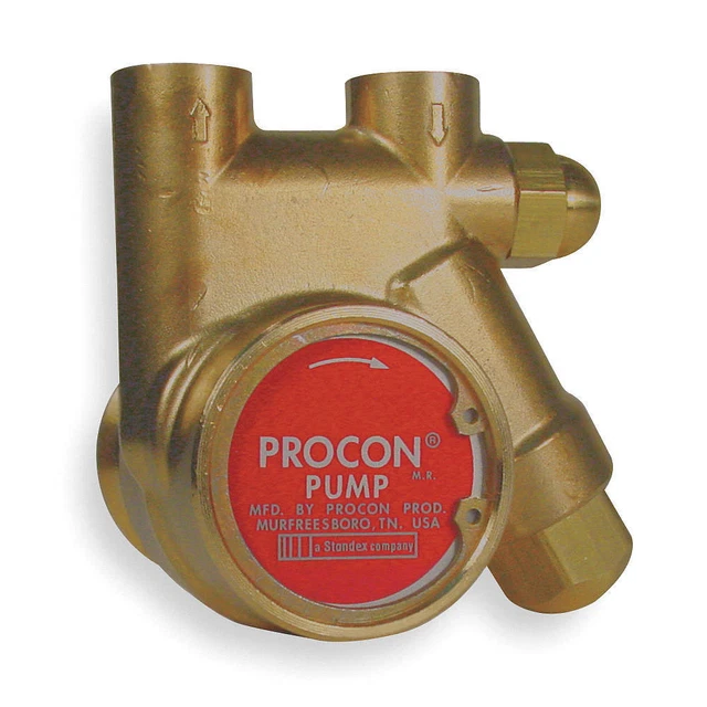 PROCON 141A060F11CA 250 Rotary Vane Pump, 3/8 In, 73 GPH