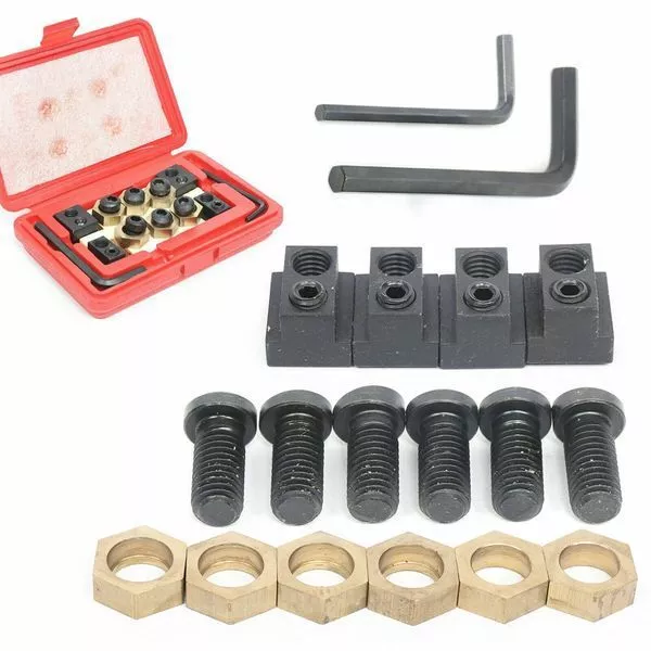 18pcs Kit For Milling Machine Work Table Eccentric 5/8" Or 16MM T-Slot Clamping