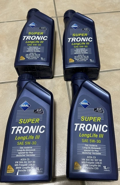 4 LITER ARAL SuperTronic LongLife III SAE 5W-30 Motoröl EUR 19,50 ...
