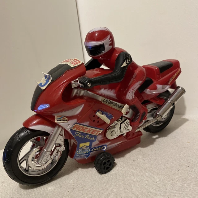 Trike Vintage Superjouet MOB – Motocyclette Plastique – Jouet Ancien – Fabriqué En France