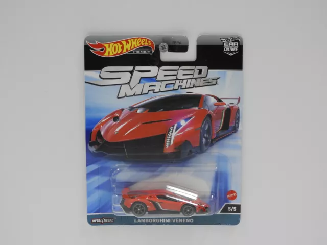 Hot wheels lamborghini veneno shop red