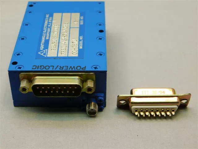 Changeur de phase KDI/Triangle Electronics QQ-1672 4,9-5,4 GHz femelle SMA NEUF 3