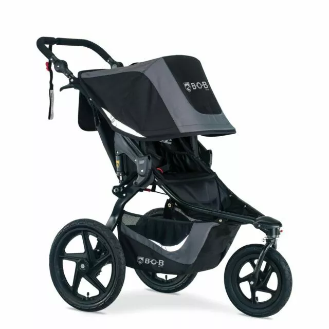 BOB Revolution Flex 3.0 Jogging Stroller Swivel Front Wheel Baby Jogger Graphite