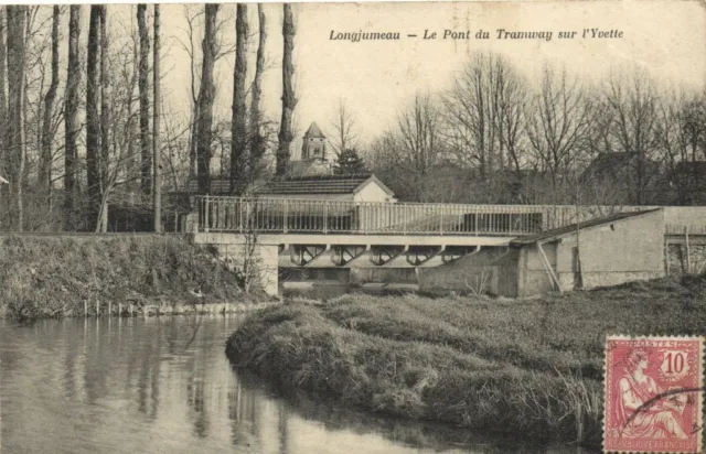 CPA Longjumeau - Le Pont du Tramway sur L'Yvette (172129)