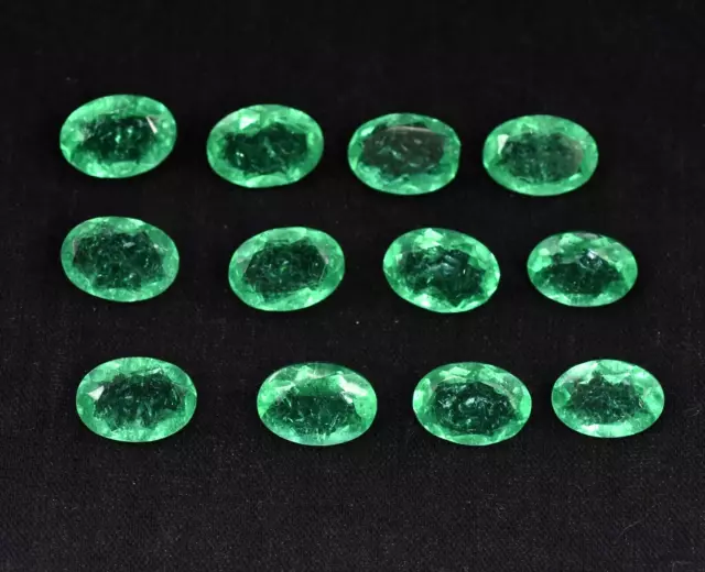 Smeraldo verde zambiano naturale al 100% da 57,55 TCW, forma ovale pulita,...
