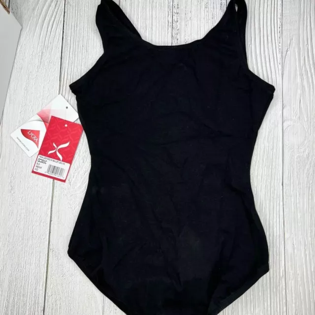 Girls Tank Leotard Medium Dance Capezio Black 3