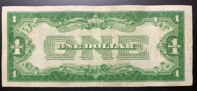 $1 silver certificate 1928