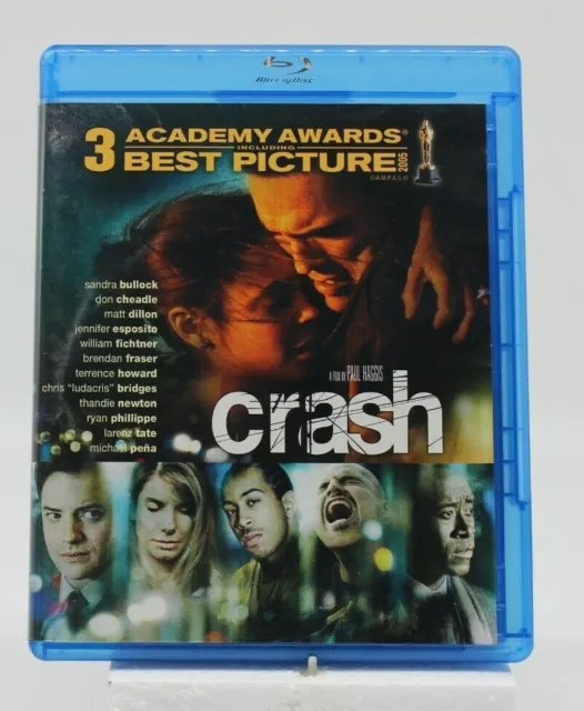 Crash Blu Ray Gently Pre-owned Matt Damon Sandra Bullock