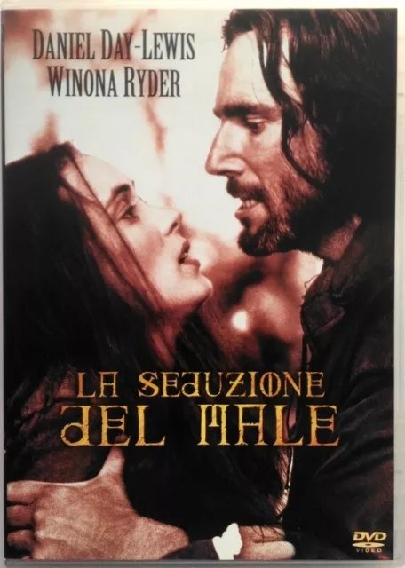 Dvd La Seduzione del male con Daniel Day-Lewis e Winona Ryder 1996 Usato