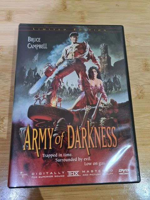 Army of Darkness 2 DVD (Region 1) Anchor Bay Set with Booklet #421 of 4000 OOP