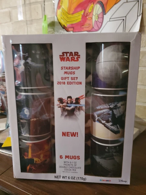 Star Wars Starship Gift Set Mugs Galerie X-Wing Tie Fighter B-Wing Starfighter