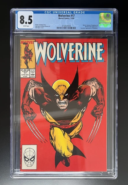 Wolverine #17 11/89 Marvel ComicsGrade: 8.5 WHITE 