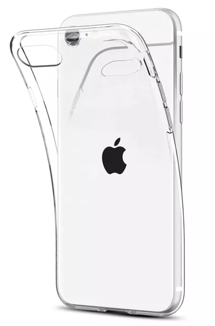 Cover Custodia Per Apple Iphone Se 2022 In Silicone Tpu Trasparente Ultra Slim