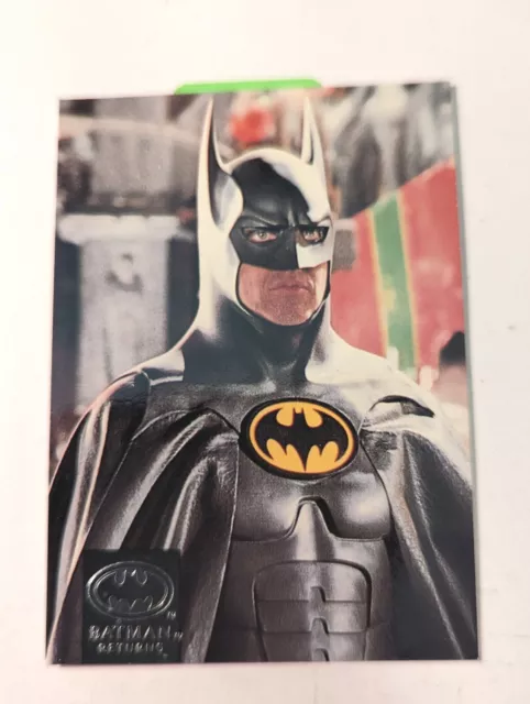 Batman Returns Stadium Club 1992 Topps Promo Card Advance Comics Dc