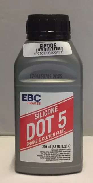 EBC DOT 5 Silicone Brake and Clutch Fluid (250ml) (BF005)
