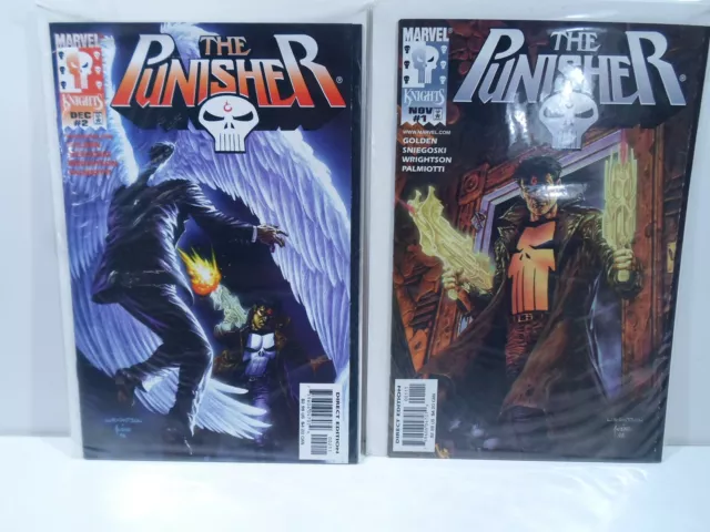 The Punisher Marvel Knights 1998 Series # 1 2  Run Set Marvel Comics