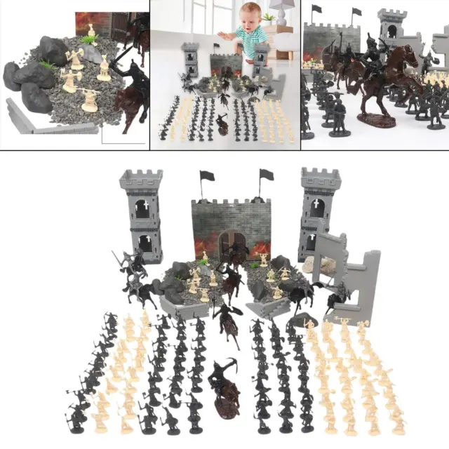 Simulation Soldat Modell Set Burg Entwicklung Spielzeug Für Jungen Kinder