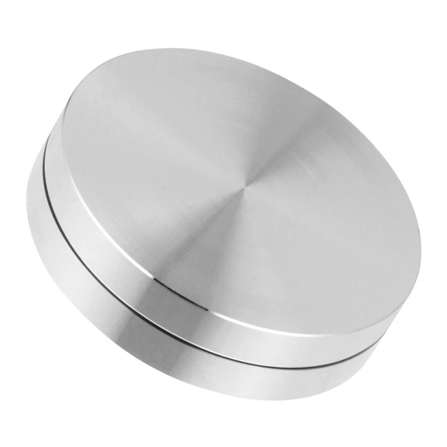 Plateau Tournant (Lazy Susan) En Alliage D'Aluminium - 30,5 Cm De Diamètre, Roulement Lisse, Pour Table/Étagère à Épices
