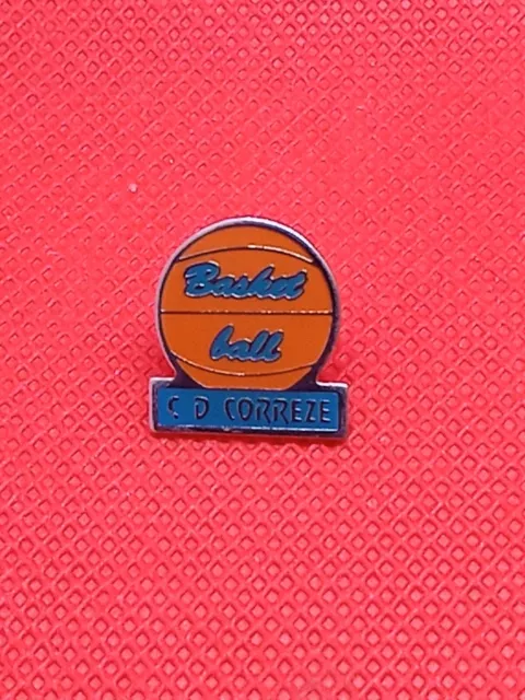Pins Pin's Lapel Pin Badge Collection Vintage Logo Basket Ball C.d Correze 2