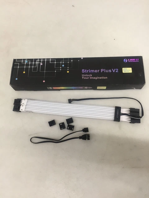 Cavo Di Estensione VGA RGB Lian Li Strimer Plus – 8 Poli, Illuminazione RGB Personalizzabile - Foto 1