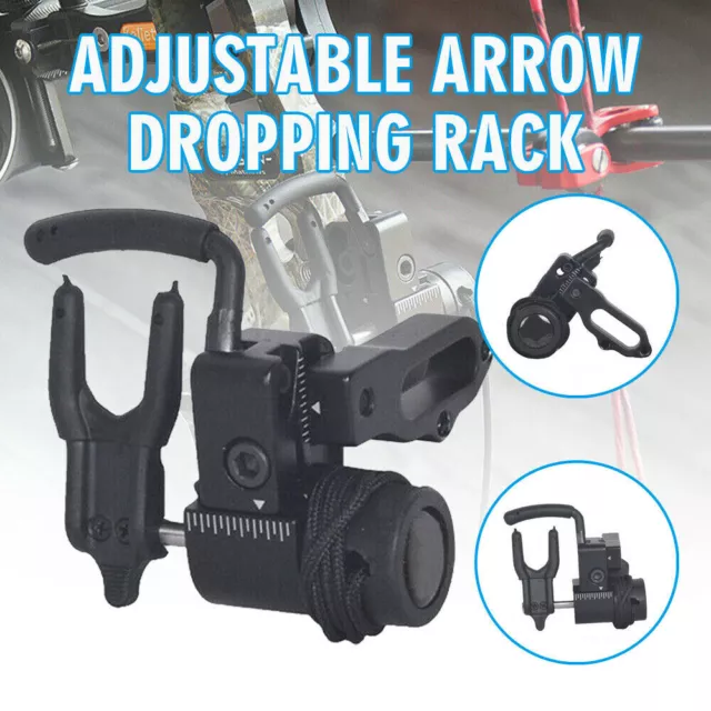 Adjustable Drop Away Arrow Rest Compound Bow Fall Away Archery Hunting Shooting